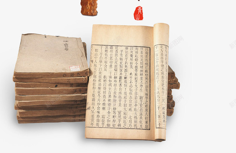 古代读书中国风png免抠素材_88icon https://88icon.com 中国风 创意 古 古书 古代书卷 古老的书本 文化 校园文化墙 毛笔 祥云 荷花 读书 鱼儿