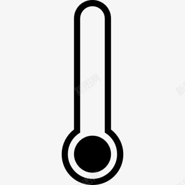 温度测量低温温度计工具图标图标