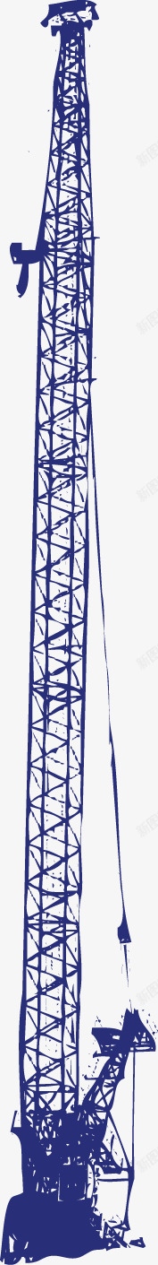建筑工程塔吊素材