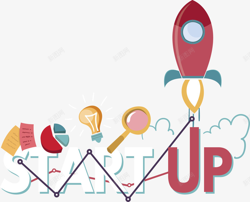 上升箭头红色火箭矢量图ai免抠素材_88icon https://88icon.com 上升箭头 启动火箭 启动项 火箭 矢量png 项目启动 矢量图