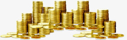 钱币样式金币样式银行理财高清图片