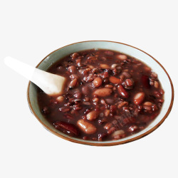 黑米营养丰富的黑米粥八宝粥高清图片
