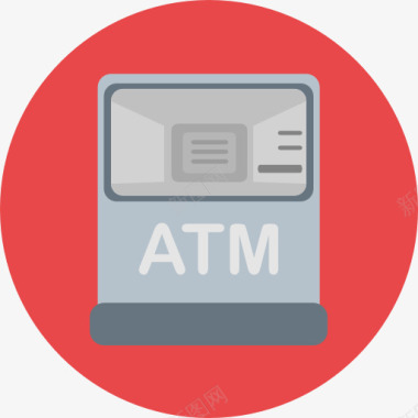 钱ATM图标图标