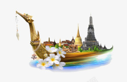 泰国旅行东南亚特色建设高清图片
