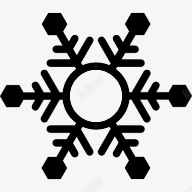 冷Snowflake图标图标