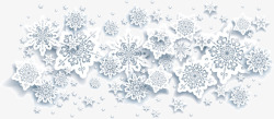 暴雪雪花冬季矢量图高清图片