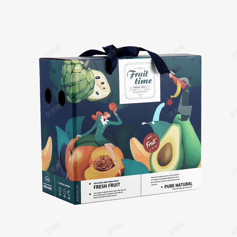 创意梦幻水果包装盒psd_88icon https://88icon.com 新鲜蔬菜礼盒 水果包装盒 礼盒 精品 节日送礼 蔬菜礼盒 通用 高档