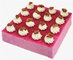 红龙红龙果慕斯蛋糕高清图片