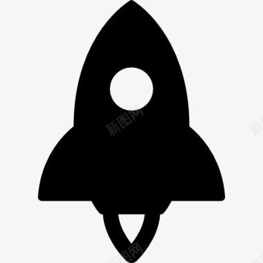 太空船火箭飞行图标图标