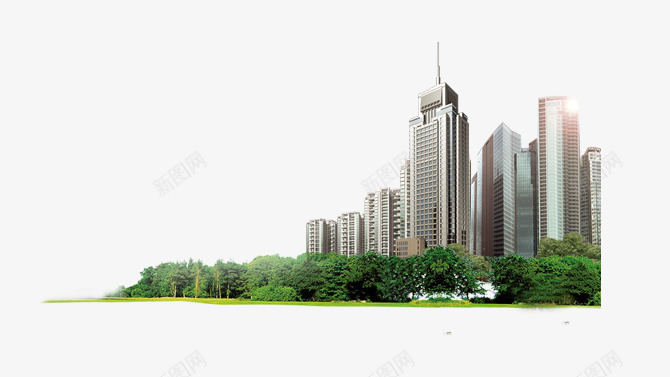 建筑草地png免抠素材_88icon https://88icon.com 房地产 房子 海边 湖边