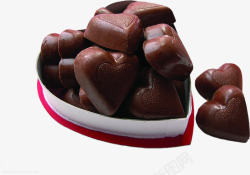 爱心巧克力七夕情人节素材