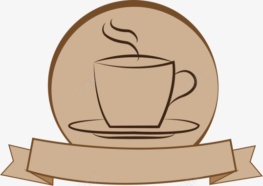 日化品牌上岛咖啡LOGO矢量图图标图标