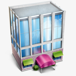 精致生活房子建筑3D精致生活家图标图标