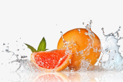 霸气橙子橙子和水高清图片