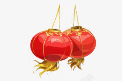 中国传统红灯笼素材