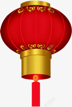 悬挂喜庆的大红灯笼素材