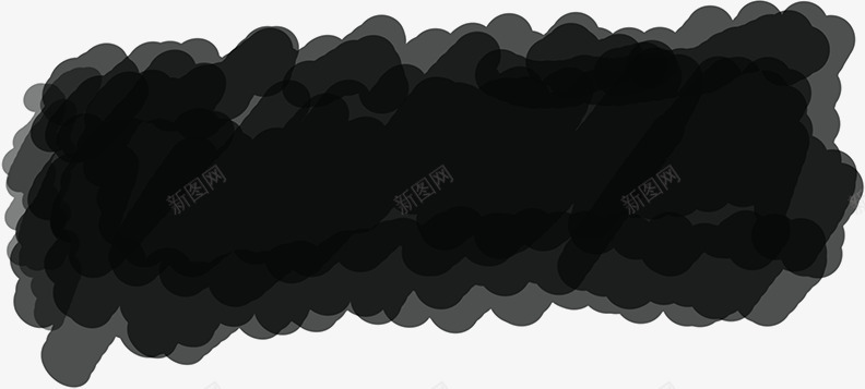 黑色涂鸦创意边框png免抠素材_88icon https://88icon.com 创意 涂鸦 边框 黑色
