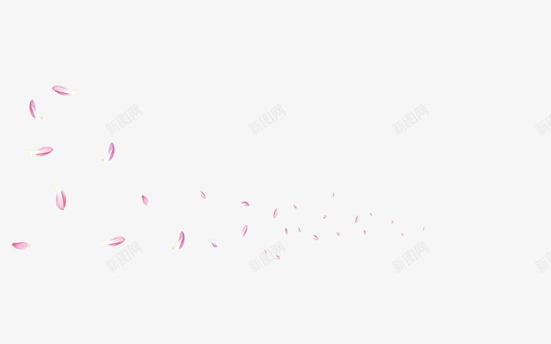 粉色的飘散的花瓣春天png免抠素材_88icon https://88icon.com 春天 粉色 花瓣 飘散