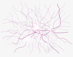 线条交错创意紫色炫丽科技感激光矢量图高清图片