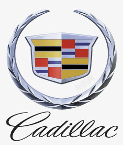 四款汽车标志凯迪拉克汽车logo标志图标高清图片