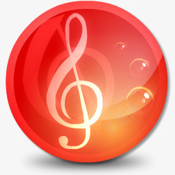 音乐晚会音乐符号气泡图标图标
