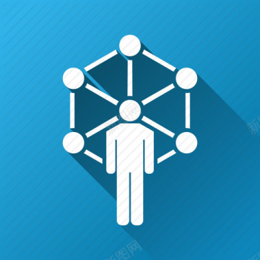 网页icon图标扁平系统管理员图标图标