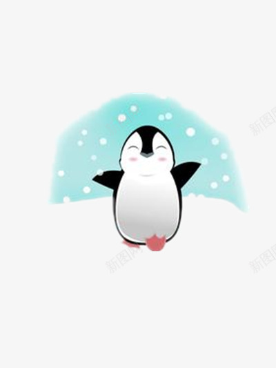 小企鹅png免抠素材_88icon https://88icon.com 企鹅 冬季 北极 卡通 可爱 雪 黑白