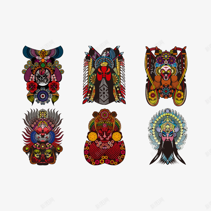 中国风京剧人物png免抠素材_88icon https://88icon.com 中国风 京剧 演戏