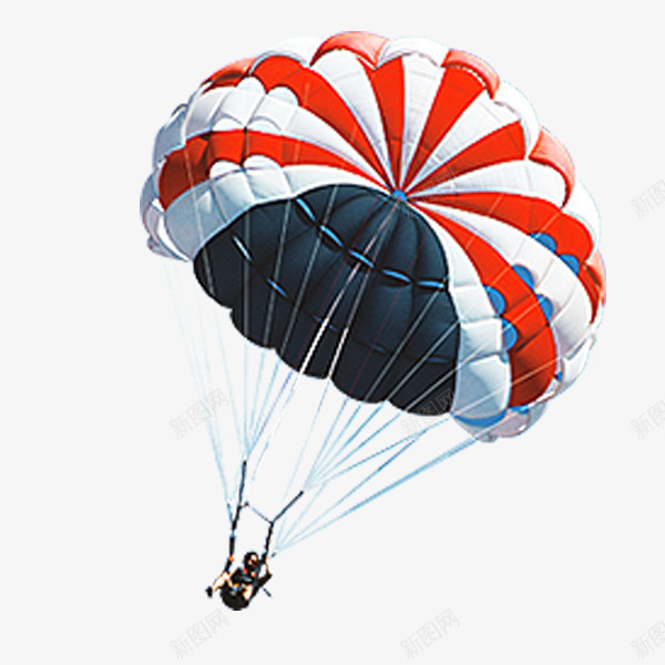 红色的降落伞png免抠素材_88icon https://88icon.com 大气 有特色 简约 精致 红色 酷帅 降落伞 颜色清新