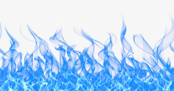 冰冷的火蓝色火焰高清图片