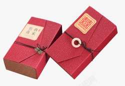 中国风个性精致喜糖包装盒素材