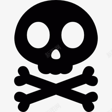 海盗骷髅图标图标