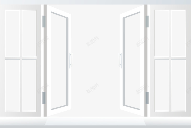 窗框png免抠素材_88icon https://88icon.com 白色窗框 窗户 窗户元素 窗户图片 窗框