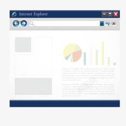 网页页面矢量图素材
