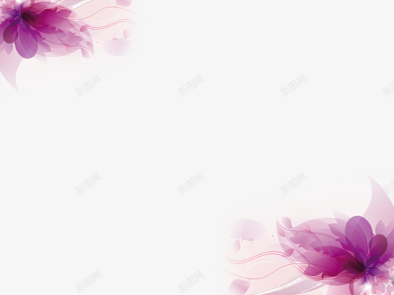 紫色梦幻花朵背景png免抠素材_88icon https://88icon.com 梦幻 紫色花朵 花朵 虚幻
