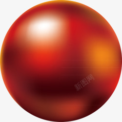 多色立体球有空间感的立体球矢量图高清图片
