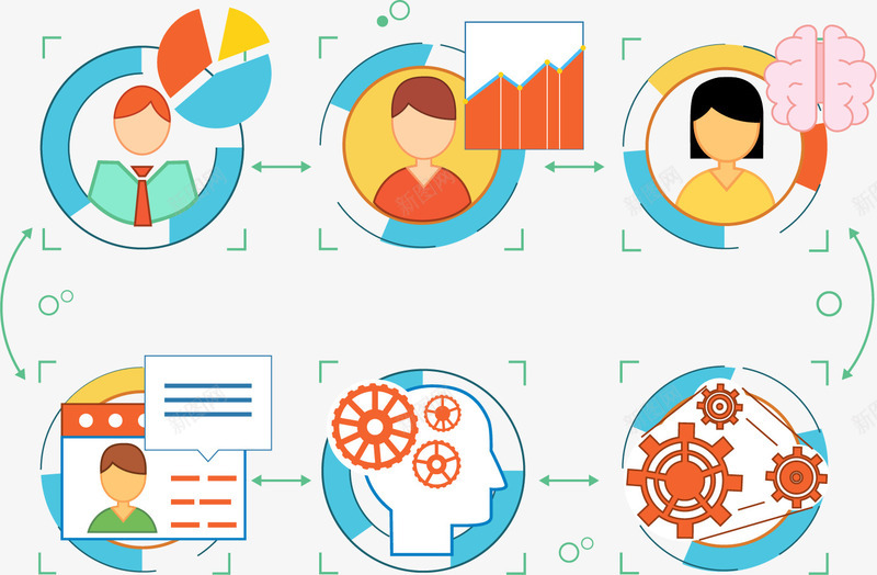 工作职责分工流程图矢量图ai免抠素材_88icon https://88icon.com 分工 分工合作 分工图 创意 定制流程 工作 工作分工 矢量图 矢量素材 职责 设计