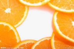 橙子围成圈素材