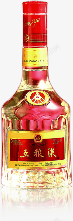 五粮液酒瓶png免抠素材_88icon https://88icon.com 五粮液 透明 酒瓶