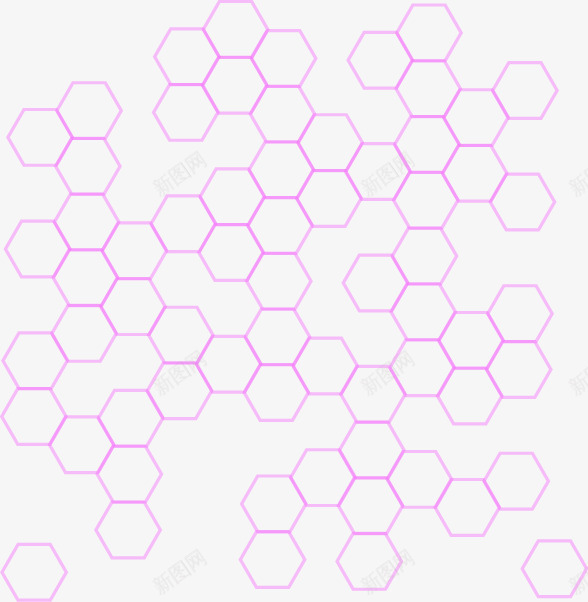六边形科技背景矢量图ai免抠素材_88icon https://88icon.com 六角形科技 六角网格 六边形框 浅色 现代 矢量图 科技 紫色 网格线透视背景PNG 背景 花纹底纹
