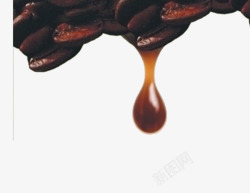 咖啡豆磨咖啡素材