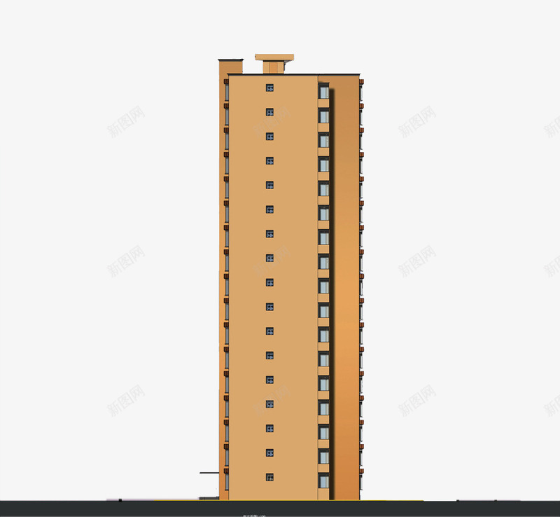 一栋大楼png免抠素材_88icon https://88icon.com 大楼 手绘 立面图 立面的 简笔 粉色的 高高的 黑色