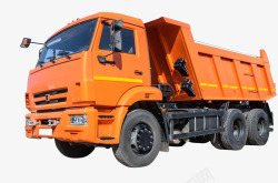 橙色大货车素材