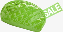 绿色贝壳包化妆包特价素材