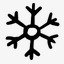 冬天手绘雪降雪雪花冬天快乐的图标免图标