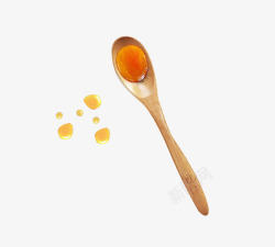 一勺一勺蜂蜜高清图片