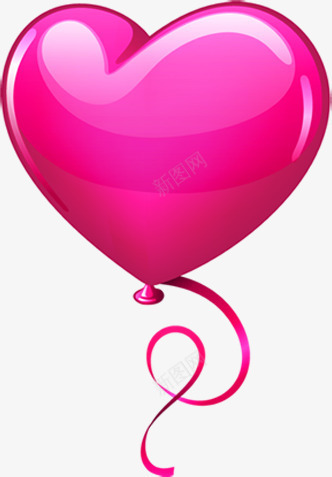 摄像手绘玫红色活动海报爱心气球png免抠素材_88icon https://88icon.com 摄像 气球 活动 海报 爱心 红色