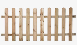 碳化木户外木篱笆木围栏高清图片