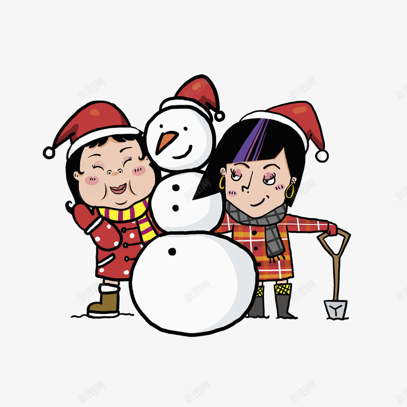 雪人与小孩png免抠素材_88icon https://88icon.com 严冬 严寒 冬天 冬天的人 冬季 冷 卡通人 堆雪人 寒冬 寒冬腊月 寒冷 雪人 雪地