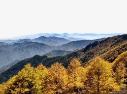 太白山上的唯美秋景素材